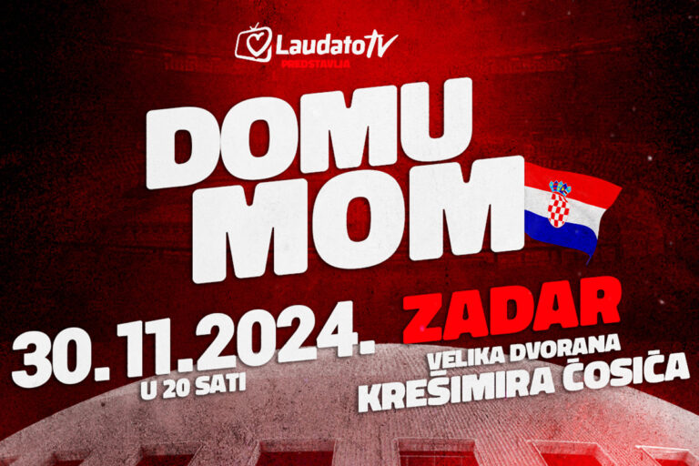 DOMU MOM Koncert domoljubne glazbe na Višnjiku 30 studenoga 2024